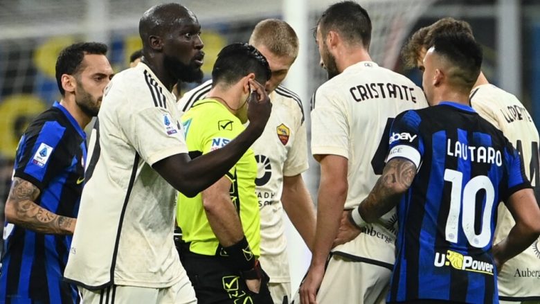 Interi gjobitet për thirrjet kundër Lukakut gjatë ndeshjes ndaj Romës