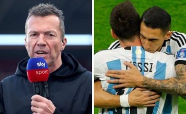 “Shko qaj diku tjetër”, Di Maria i përgjigjet ashpër legjendës gjermane pasi kritikoi fitimin e Topit të Artë nga Messi