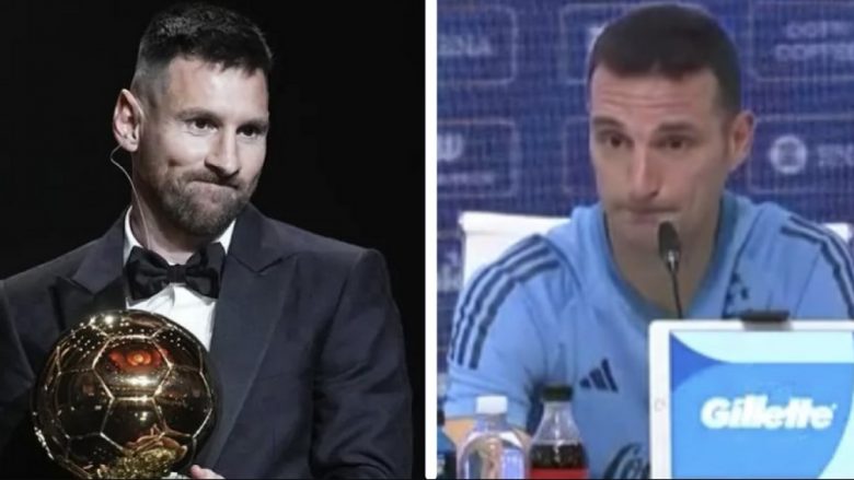 Scaloni reagon shkëlqyeshëm ndaj njerëzve që dyshojnë për fitimin e Topit të Artë nga Messi