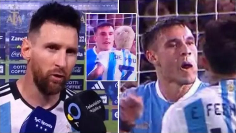 “Këta të rinj të mësojnë të respektojnë”, Messi flet për gjestin dhe fjalët e Ugartes