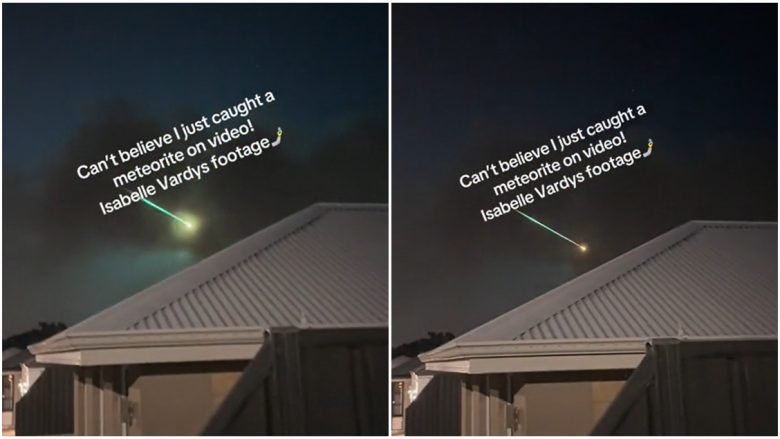 ‘Përvojë një herë në jetë’ – gruaja australiane kap në kamera meteorin teksa po filmonte zjarret