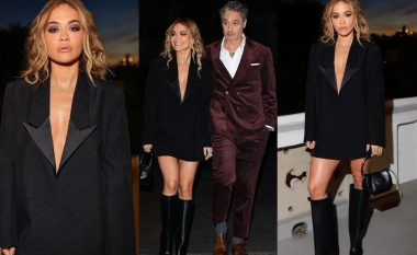 Rita Ora dhe bashkëshorti Taika Waititi shfaqen plot stil dhe elegancë, në premierën e filmit të tij “Next Goal Wins”