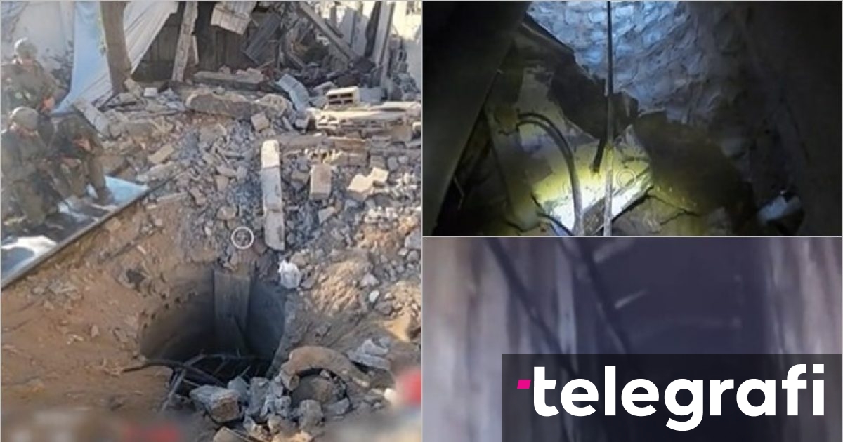 “Kështu duket një tunel i Hamasit”: Izraeli publikon një video të spitalit Shifa në Gaza