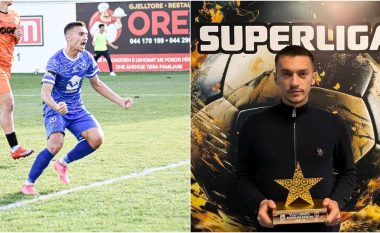 Shkëlqeu me dy gola ndaj Prishtinës, Muhamet Hyseni ylli i javës së 13-të në Albi Mall Superligë