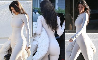 Kylie Jenner shfaq linjat trupore, në një kostum mahnitës nga koleksioni i saj “Khy”