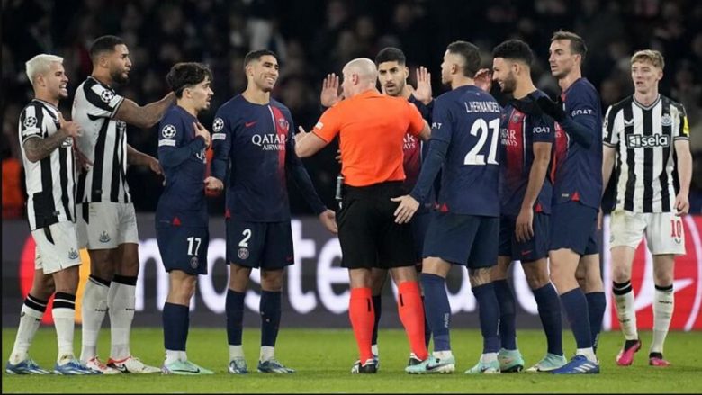 UEFA merr masa urgjente pas penalltisë së diskutueshme në favor të PSG, dënon gjyqtarin