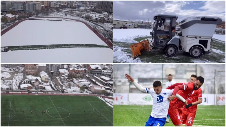 Si arriti Gjilani të bëhej klubi i vetëm që largoi borën dhe organizoi ndeshjen në orarin e paraparë