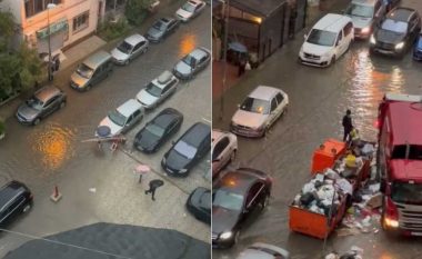 Reshje të dendura shiu përfshijnë Shqipërinë, rrezik për përmbytje