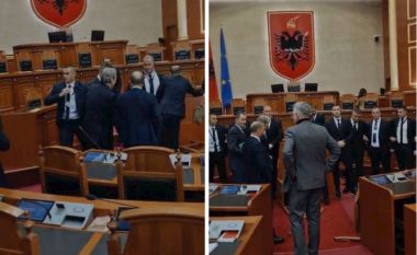 Opozita përplaset me Gardën, nisin tensionet në sallën e Kuvendit të Shqipërisë