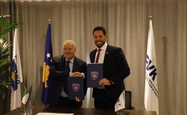 Volejbolli kosovar dhe ai italian me marrëveshje bashkëpunimi