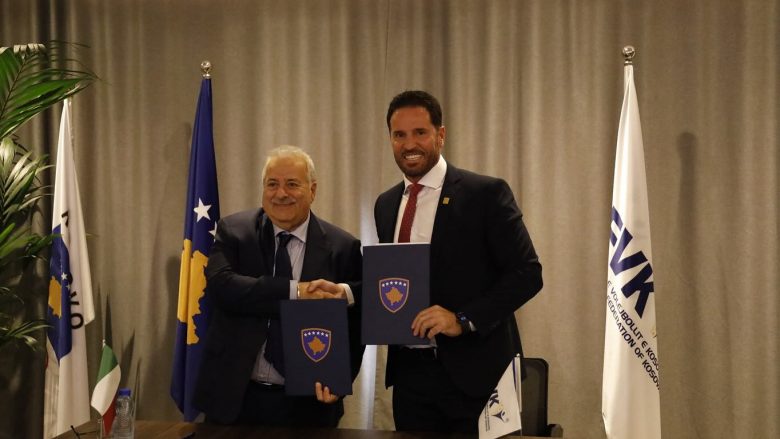Volejbolli kosovar dhe ai italian me marrëveshje bashkëpunimi