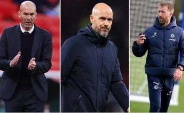 Renditën pesë kandidatët më të mundshëm për të zëvendësuar Erik ten Hag te Man Utd
