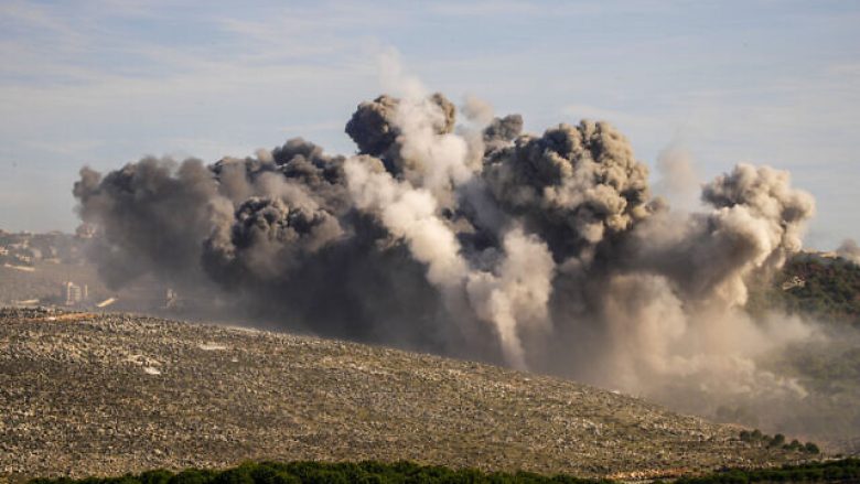 Momenti kur izraelitët bombardojnë pjesën jugore të Libanit