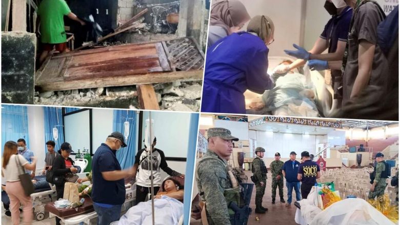 Shpërthim gjatë meshës, të paktën katër të vrarë dhe dhjetëra të plagosur nga sulmi me bombë në Filipine