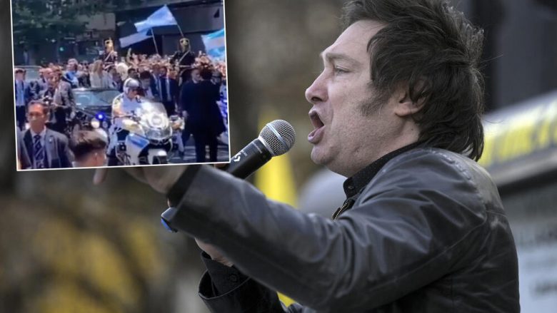 Presidentin argjentinas për pak sa nuk e godasin me shishe në kokë, lëndohet një pjesëtar i sigurimit – policia arreston të dyshuarin