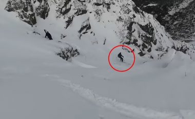 U lëshua nga mali Washington, skiatorin e “merr me vete” orteku i borës – publikohen pamjet