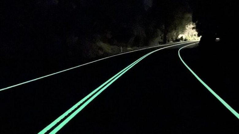 Rrugët e ndriçuara po testohen në pjesët rurale të Australisë