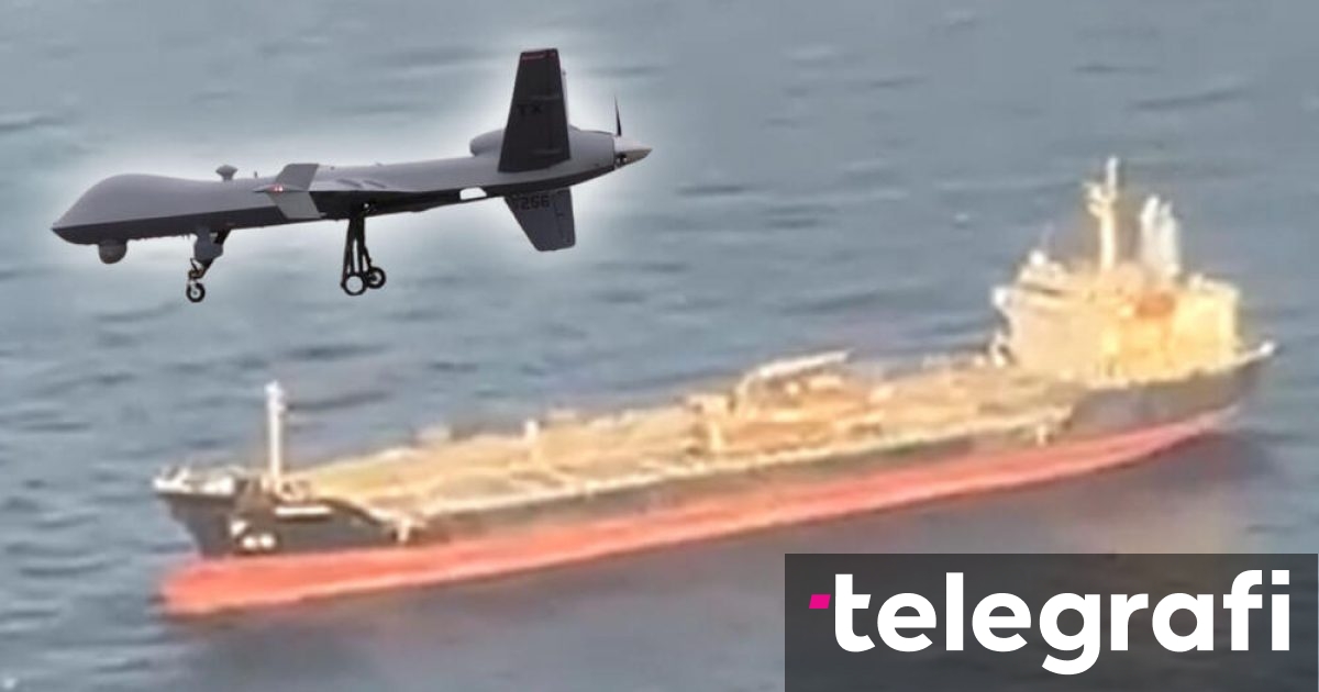 Një anije tanker sulmohet në brigjet e Oqeanit Indian, Pentagoni akuzon Iranin për sulmin me dron