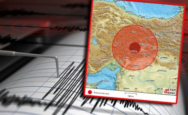 Një tërmet i fuqishëm godet Turqinë