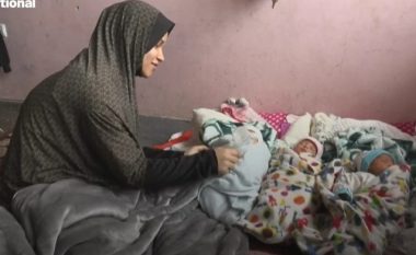 Palestinezja shtatzënë eci me orë të tëra për të shmangur sulmet e IDF-së, lindi katërnjakë