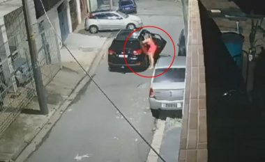Polici brazilian vret të dashurën në mes të rrugës, kamerat e sigurisë filmuan gjithçka – pas grindjes i shkrepi tre plumba mbi të