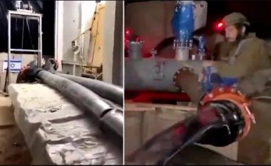 Fotografi dhe video që tregojnë se izraelitët po përgatiten të përmbysin tunelet e Hamasit me ujë deti – instalojnë pompa dhe gypa