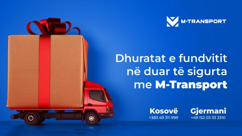 Garancia e festave të lumtura me M-Transport – siguri për dhuratat tuaja