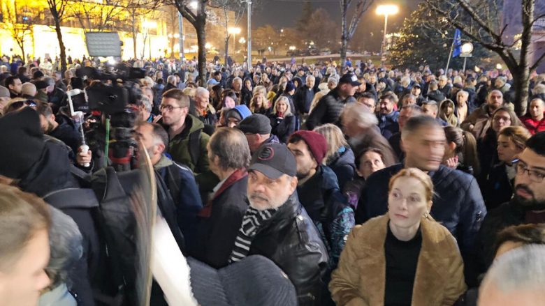 Përfundon protesta e nëntë e opozitës në Serbi – kërkohet lirimi i studentëve dhe aktivistëve të arrestuar