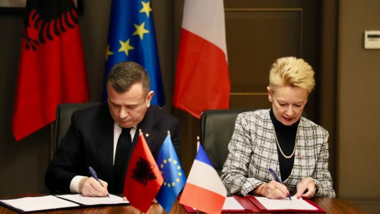 Marrëveshje Shqipëri-Francë për forcimin e bashkëpunimit policor në fushën balistike