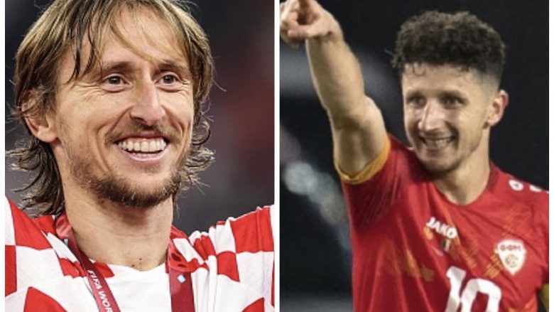 Enis Bardhi përballë Luka Modric, Maqedonia cakton miqësore ndaj Kroacisë