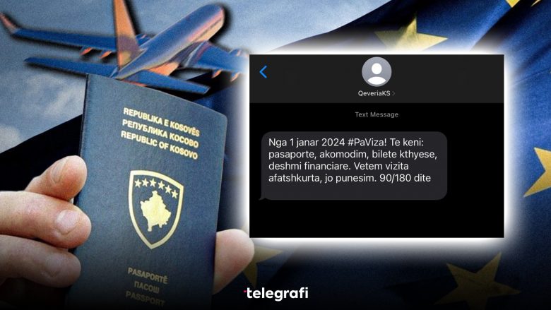 Qeveria ua përkujton qytetarëve përmes SMS-ve: S’mund të punoni në zonën Schengen, vetëm vizita afatshkurta