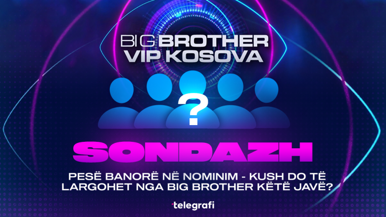 Pesë banorë në nominim – kush do të largohet nga Big Brother këtë javë?