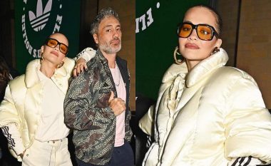 Rita Ora duket me shumë stil përkrah Taika Waititit teksa marrin pjesë ne eventin e “Adidas”