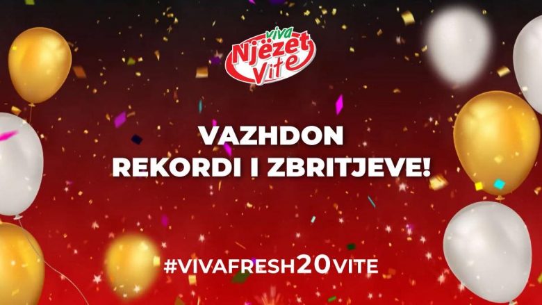 Festa e ditëlindjes vazhdon me REKORDIN E ZBRITJEVE në Viva Fresh Store 