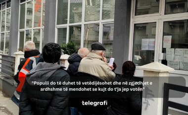 Qytetarët në Tetovë për ndihmën për nxënësit: Të kemi kujdes kujt ia japim votën