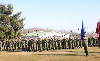 FSK-së iu shtuan edhe 325 ushtarë të rinj, pamje nga ceremonia e betimit