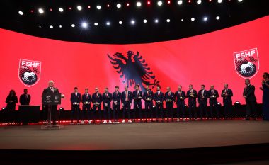 FSHF i akordon çmimin “Nderi i Kombit në Futboll” Kombëtares shqiptare