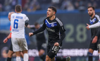 Blendi Idrizi realizon gol vendimtar për fitoren e madhe të Schalke 04