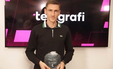 Edvin Kuc, “Mesfushori më i mirë i vitit” nga Telegrafi Sport