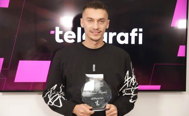 Muhamet Hyseni, “Sulmuesi më i mirë i vitit” nga Telegrafi Sport