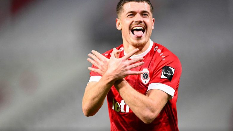 Arbnor Muja shënon gol, dërgon në epërsi Antwerpin