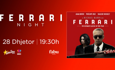 Mos e humbisni Ferrari Night, më 28 dhjetor në Cinestar Megaplex