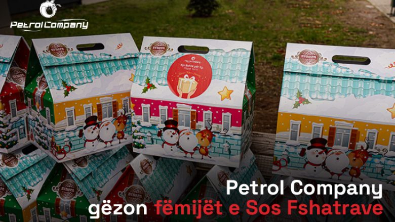 Petrol Company gëzon fëmijët e Sos Fshatrave dhe Sos Kopshtit me pako dhurata