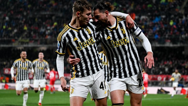 Juventusi merr fitore në frymën e fundit, rrëmben pozitën e parë