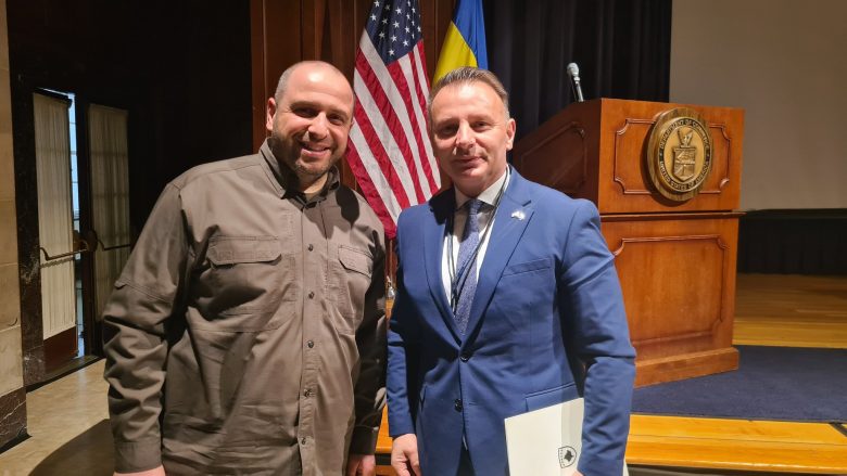 Ambasadori Zemaj takohet me ministrin ukrainas të Mbrojtjes: Kosova qëndron me Ukrainën