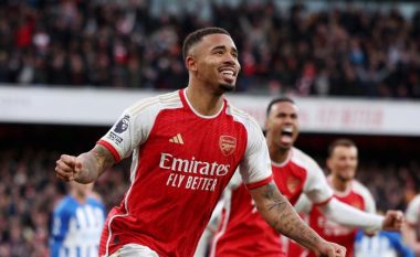 Arsenal vendos një rekord të ri pas fitores ndaj Brighton