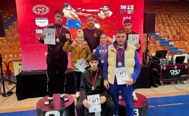 Klubi “Wolf” nga Tetova fiton 5 medalje në kampionatin e Kickboxit në Shqipëri