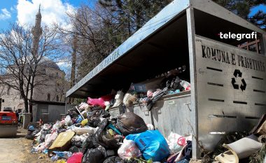 ​Prishtina “e mbytur” në mbeturina