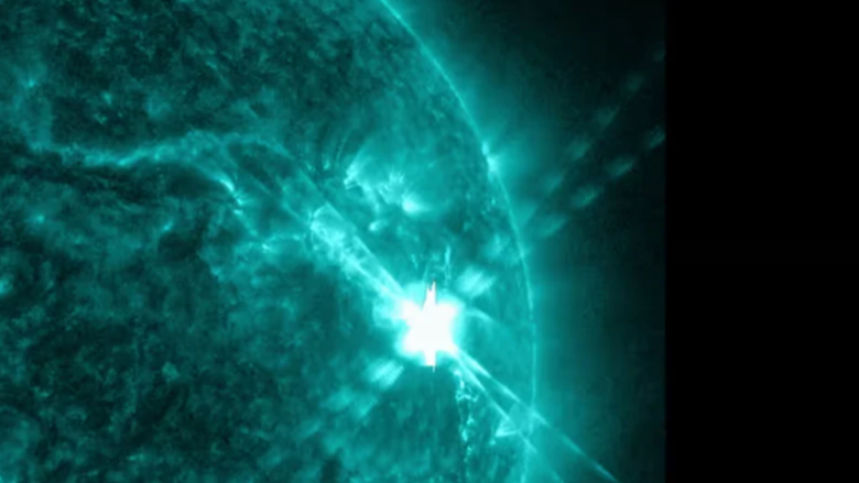 NASA publikoi foto të shpërthimit diellor që shkaktoi ndërprerje të komunikimeve radio në Tokë