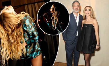 Rita Ora merr vëmendjen me interpretimin dhe paraqitjen e saj në eventin “Business of Fashion Voices”